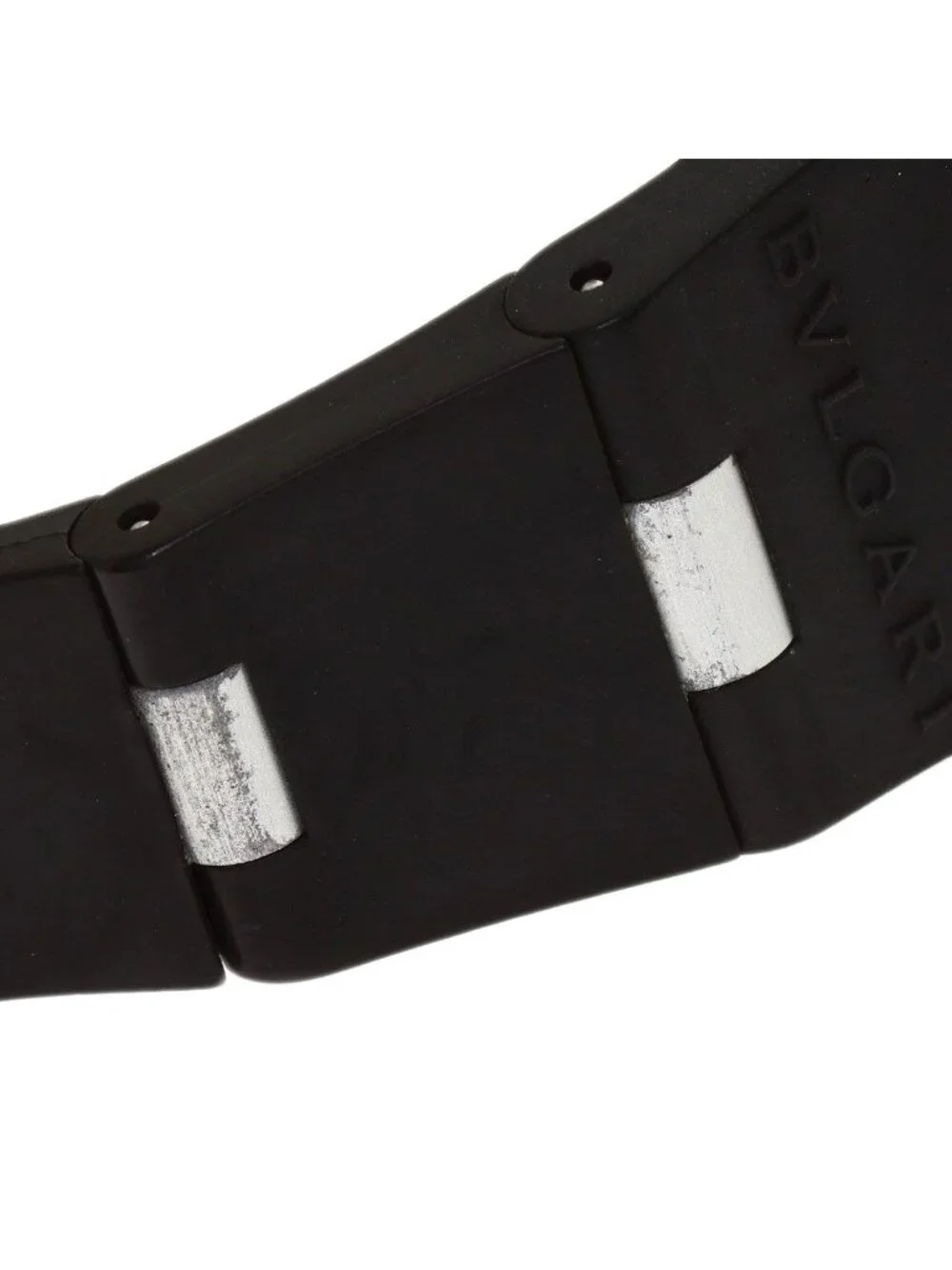 Bvlgari Diagono Aluminum Watch Rubber